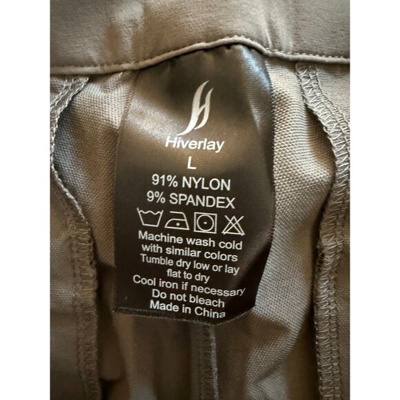 Hiverlay Women'sPro Golf Pants, Gray, Large Lightweight, Slim - Picture 4 of 4